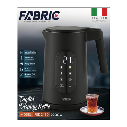 کتری برقی فابریک FABRIC دیجیتال مدلFEK-2450
