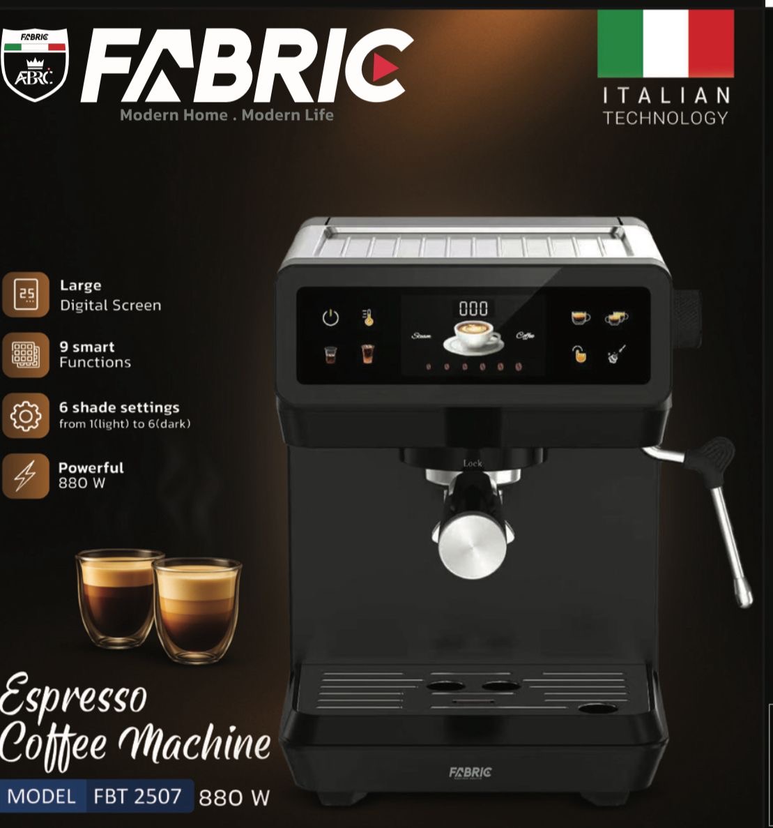 دستگاه اسپرسوساز فابریک fabricایتالیا مدل 2509